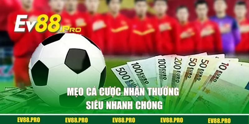 Mẹo cá cược nhận thưởng siêu nhanh chóng